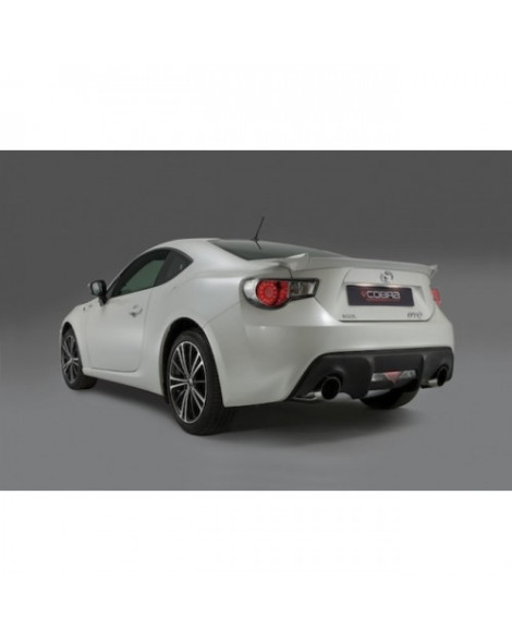 Toyota GT86 / Subaru BRZ 12+ Cobra Sport Cat Back System (Non-Resonated) Toyota GT86 / Subaru BRZ 12+ Cobra Sport Cat Back System (Non-Resonated)